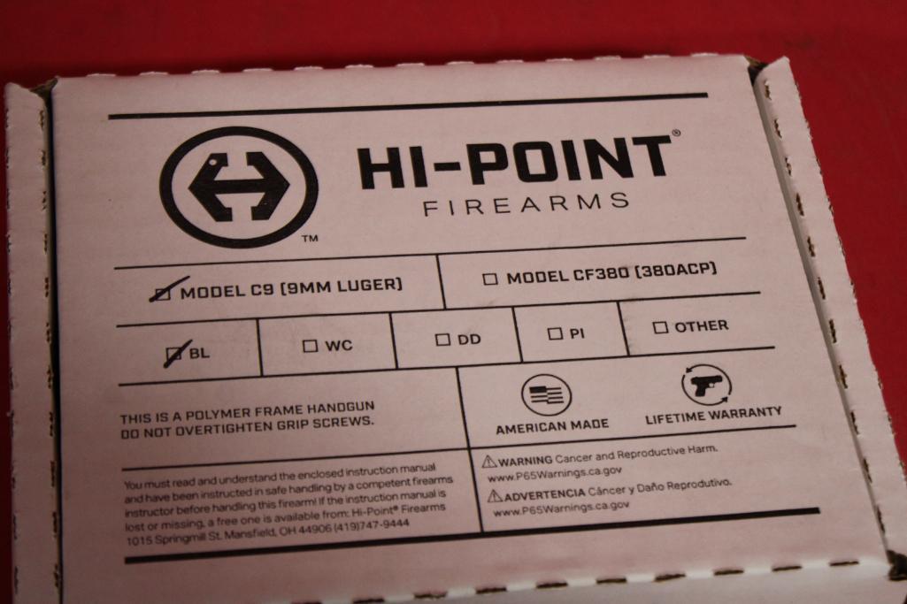 HI-POINT C9 9MM PISTOL