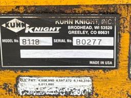 KUHN KNIGHT 8118 MANURE SPREADER