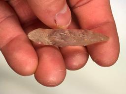 1 5/8" Quartz Crystal Point- Lancaster Co., PA Ex: Jaco RARE
