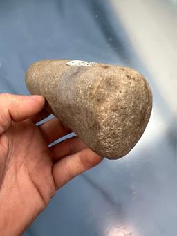 4 1/2" Quartz Bell Pestle, Found in New York, Well made and Good Condition, Some nicks noted.