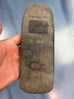 RARE 7 1/4" Square Adze, Found in Niagra Co., NY, Excellent condition, Polished