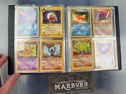 Small Pokemon Binder, Team Rocket 2000 First Edition, 8 Pages front and back