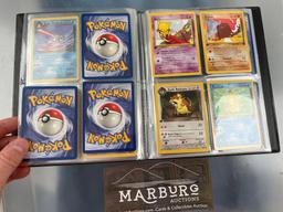 Small Pokemon Binder, Team Rocket 2000 First Edition, 8 Pages front and back