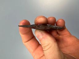 2 7/16" Obsidian Stemmed Point, Found in California, Additinoal California Pieces Towards end of Auc