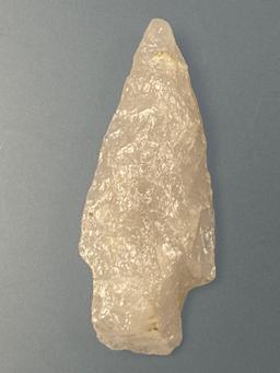 2" Well-Made Quartz Bare Island Point, Found in Burlington Co., New Jersey, Classic