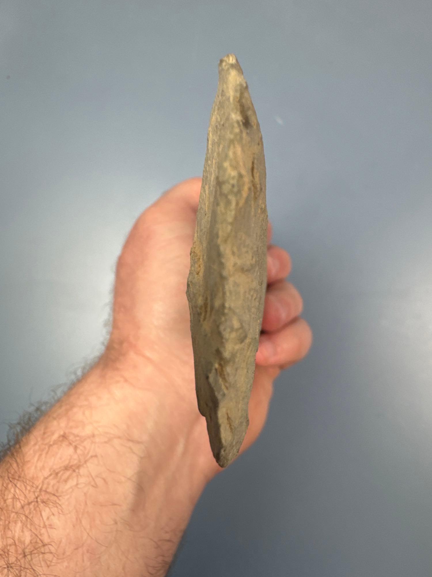 XL 7 3/4" Rhyolite Blade, HUGE, Found in PA/NJ/NY Tristate Area, Ex: Harry Mucklin, Lemaster, Ancien