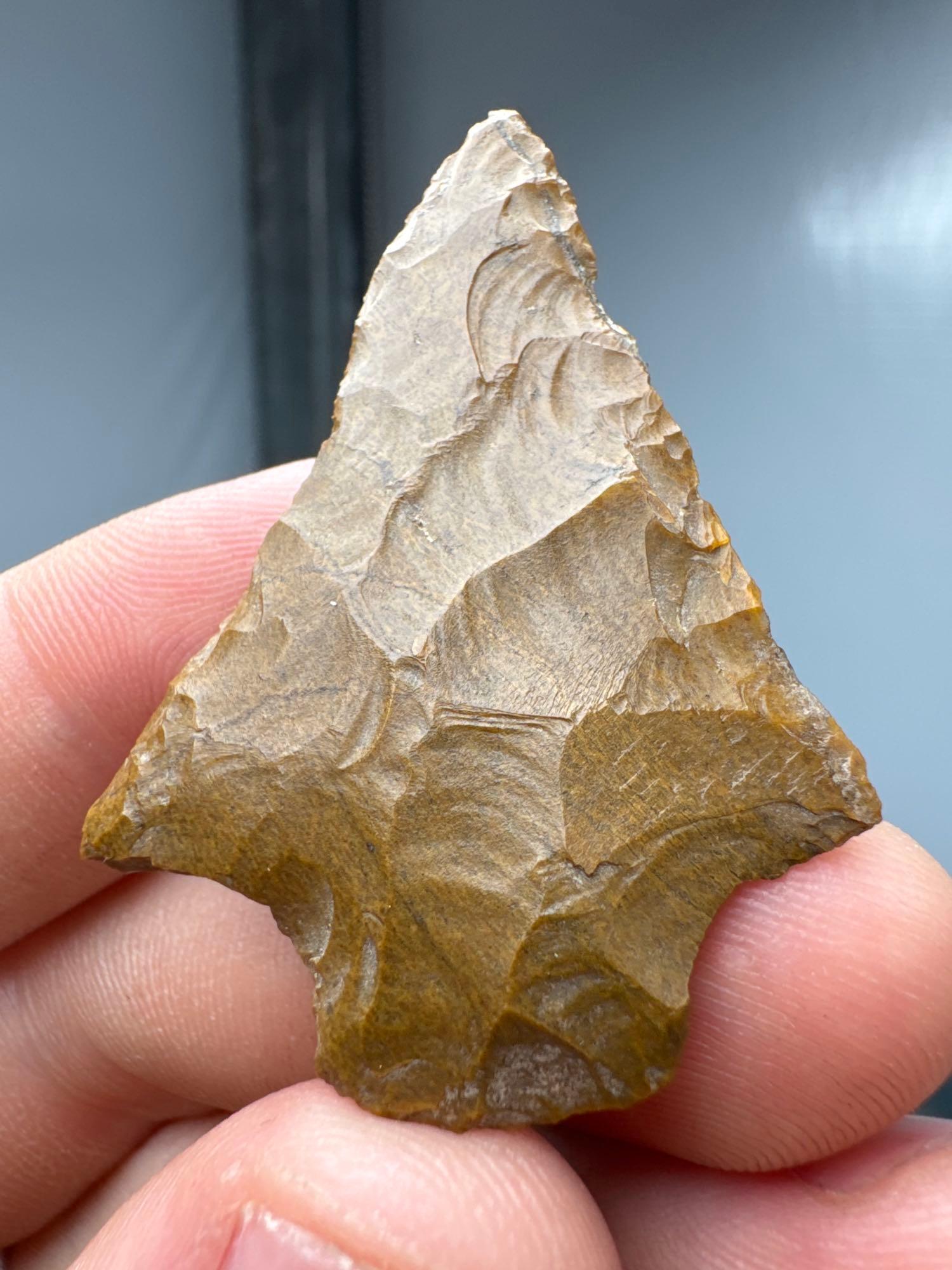 1 3/4" Jasper Lehigh Broad, Ex: Clyde Youtz Collection of Newmanstown, PA, Purchased at a Conestoga