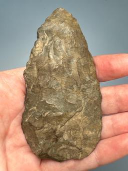 3 1/2" Onondaga Chert Knife, Found in New York State, Ex: Dave Summers Collection