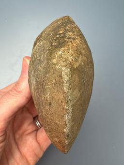 4 1/2" Axe, 3/4 Grooved, This and others were found in fields next to the Conn. River in East Windso