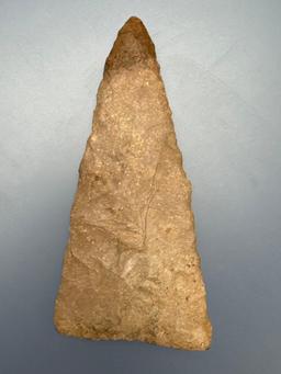 3 1/2" Ft. Ancient Style Triangular Knife, Found in Luzerne Co., PA, Ex: Walt Podpora Collection