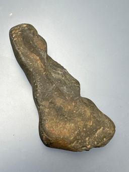 3 3/4" "Sinew" Abrading Stone for Platform Manufacture during Flaking/Arrowhead Production, Found in