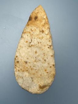 3 7/8" Fine Chert Blade, From an Old Collection out of Philadelphia, PA, Midwestern Origin Ex: Jones