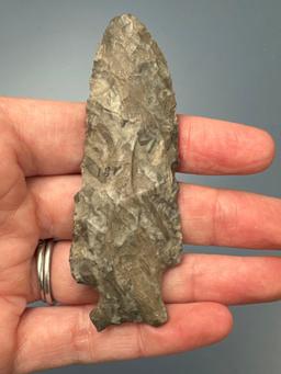 3 1/4" Onondaga Chert Point, Found in New York, Ex: Dave Summers Collection