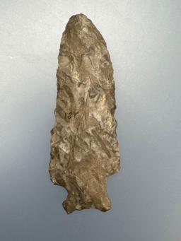 3 1/4" Onondaga Chert Point, Found in New York, Ex: Dave Summers Collection