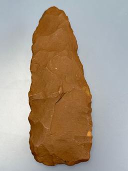 HUGE 8" Blade, Heavily Patinated, Found in Kinzua, Warren Co., PA, Ex: Pat Sutton Collection