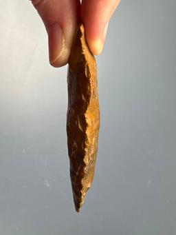 High Grade Jasper Side Notch Point, 2-Tone, Found in Berks Co., PA