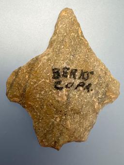 Interesting 2" Drill/Perforator, Found in Berks Co., PA, Quartzite