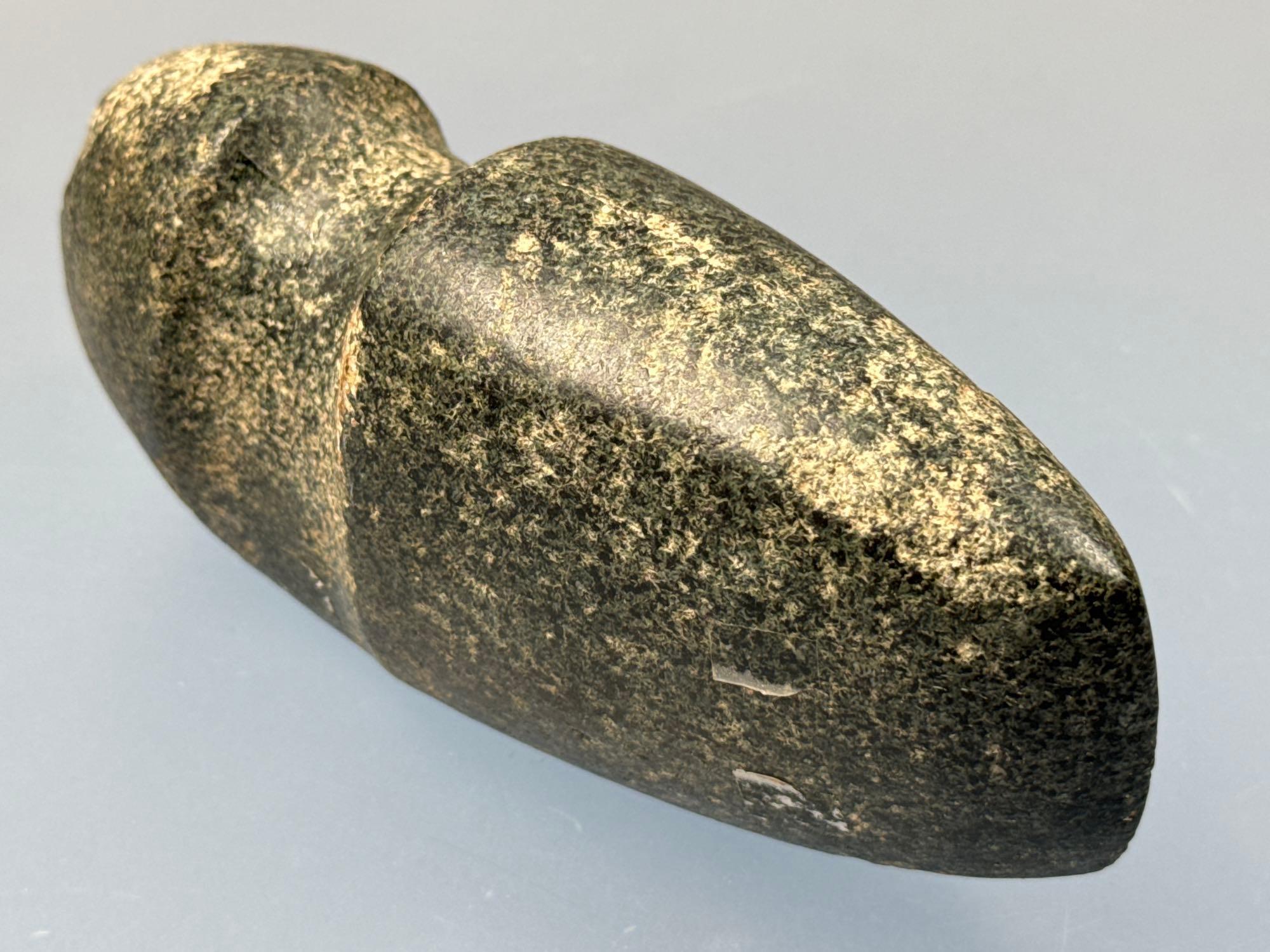 FINE 6 1/2" Polished Hohokam Axe, Found in Arizona, Roosevelt Lake Area, Nice Example