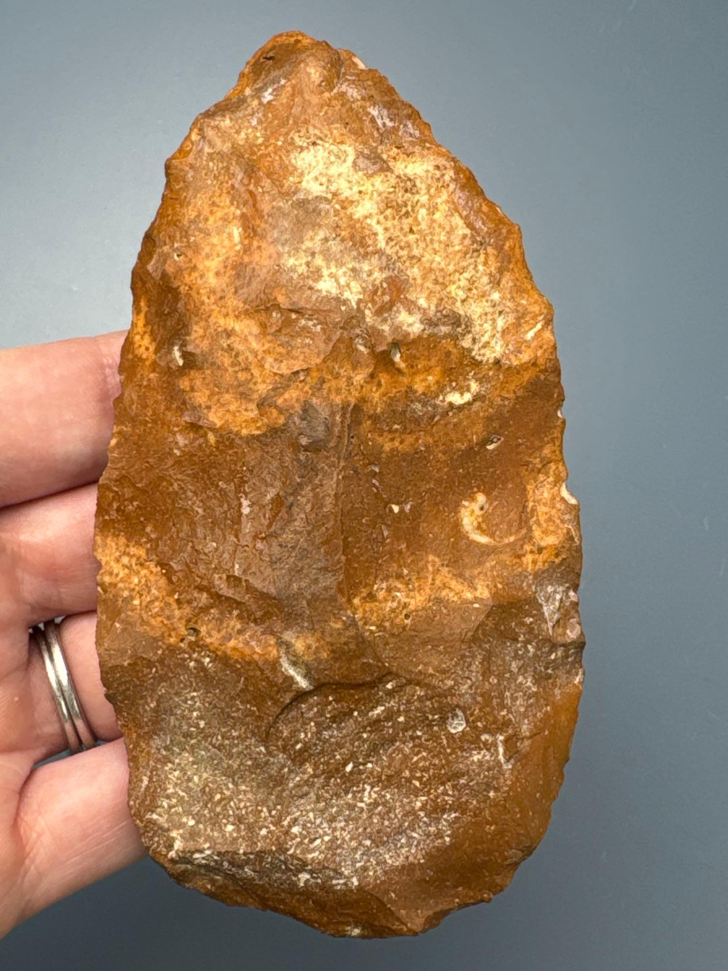 EARLY Acheulean Hand Axe, Nice Example, 4 1/2"