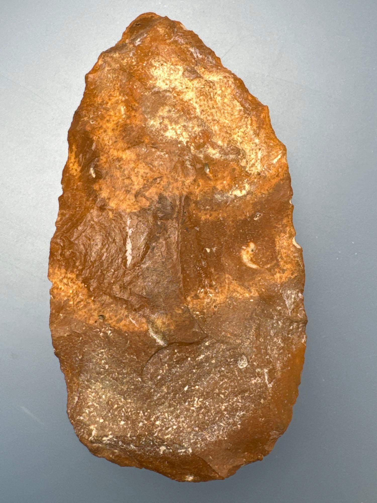 EARLY Acheulean Hand Axe, Nice Example, 4 1/2"