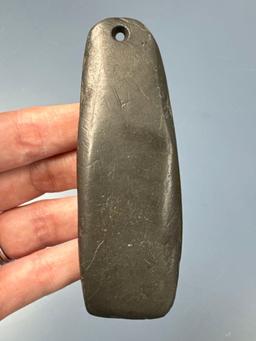 RARE 4" Beveled Pendant, Seldom Seen, Facets on front Side of Pendant, Found in New York, Have only