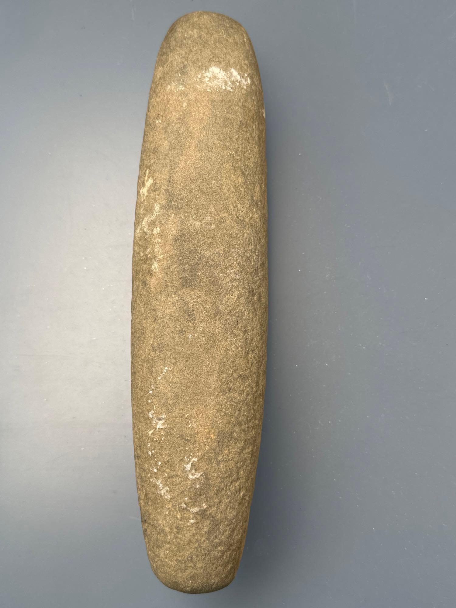 10 1/2" Roller Pestle, Found in Burlington Co., NJ, From an Early 1900's Collection