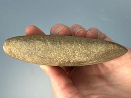 3 3/8" Celt, Found in Warren Co., NJ, Ex: Bob Sharp, Walt Podpora Collection