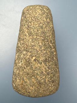 5 1/8" Pestle, Found in Trenton Twp., Delaware Co., Ohio, Ex: Walt Podpora Collection