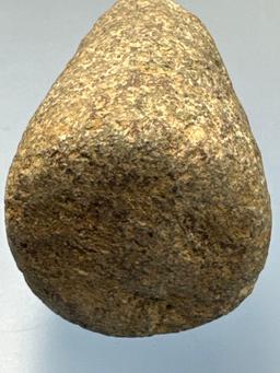 5 1/8" Pestle, Found in Trenton Twp., Delaware Co., Ohio, Ex: Walt Podpora Collection