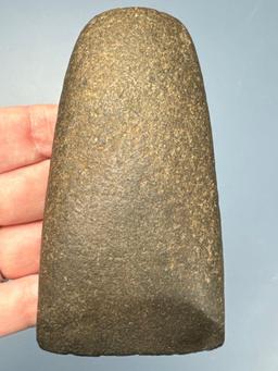 FINE 4 1/8" Celt, Highly Polished Found in Ohio, Ex: Bob Sharp Collection, Walt Podpora Collection