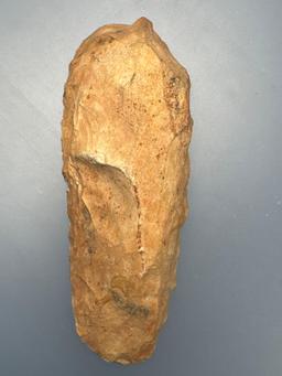 Large 4 3/4" Uniface Paleo Turtle Back Scraper, Found in Florida, Coastal Plains Chert, Superb Examp