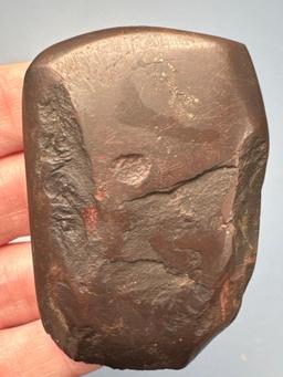 SUPERB 2 5/8" Hematite Celt, HEAVY for Size, Found in Ohio, Ex: Cicero Collection