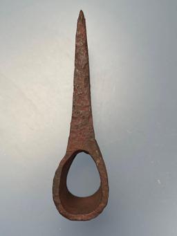 NICE French Iron Biscayne Trade Axe w/Marks, 6 1/2", Found by Ted Siri on White Springs Site (1688-1