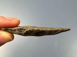 5 Nice Arrowheads, Stemmed, Found in Jim Thorpe Area in Pennsylvania, Longest is 2 1/2"