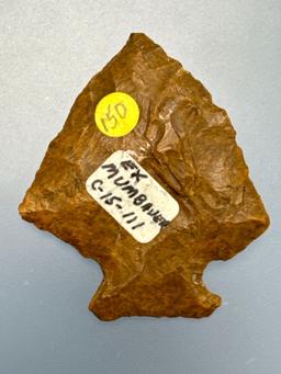 NICE 1 3/4" Mumbauer Jasper Perkiomen, Found in Montgomery Co., PA, Ex: Walt Podpora Collection