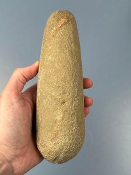 Nice Pestle and Celt, Longest is 7", Found in Burlington Co., New Jersey