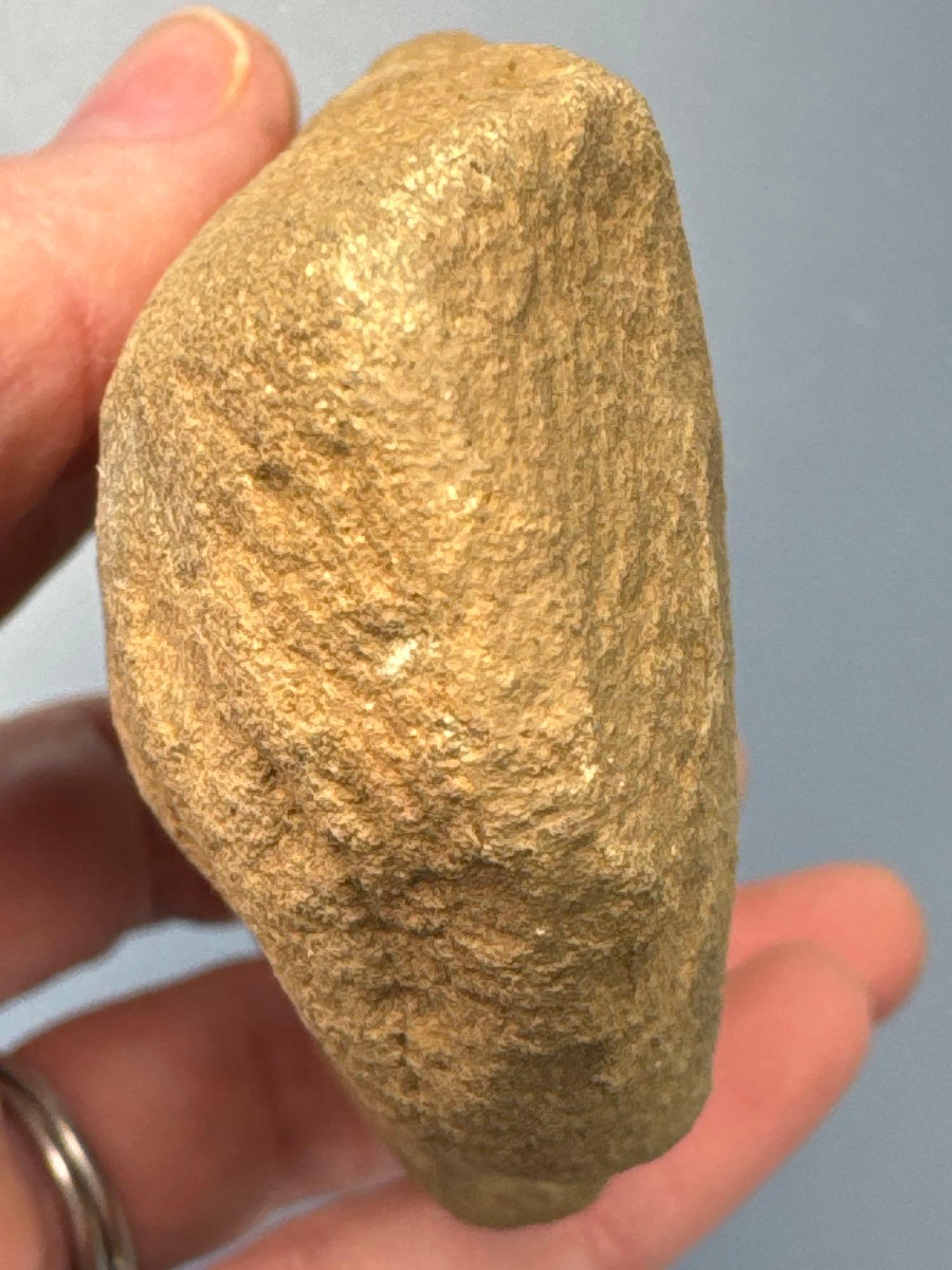 Rare 4 1/2" Knobbed Adze, Found by Lee Gibson on 3/20 in Columbus, Burlington Co., New Jersey