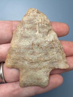 2 3/8" Colorful Quartzite Savannah River, Found in North Carolina