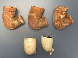 1800's Tavern and Kaolin Pipes, Collected by M. Bickecki in Newton, Bucks Co., PA