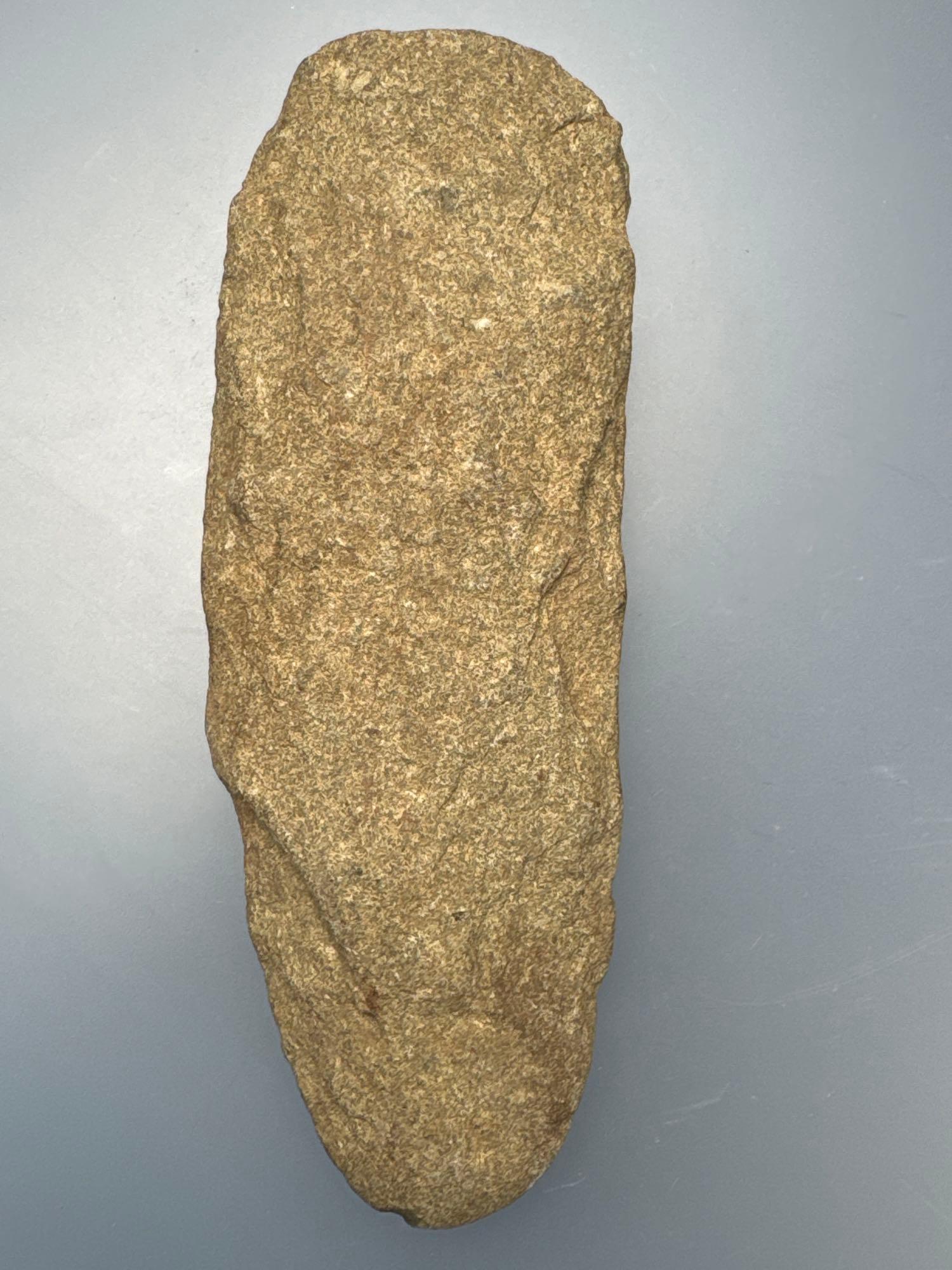 6 1/2" Soapstone Pick, Found along the Susquehanna River in PA, Ex: Kauffman Collection