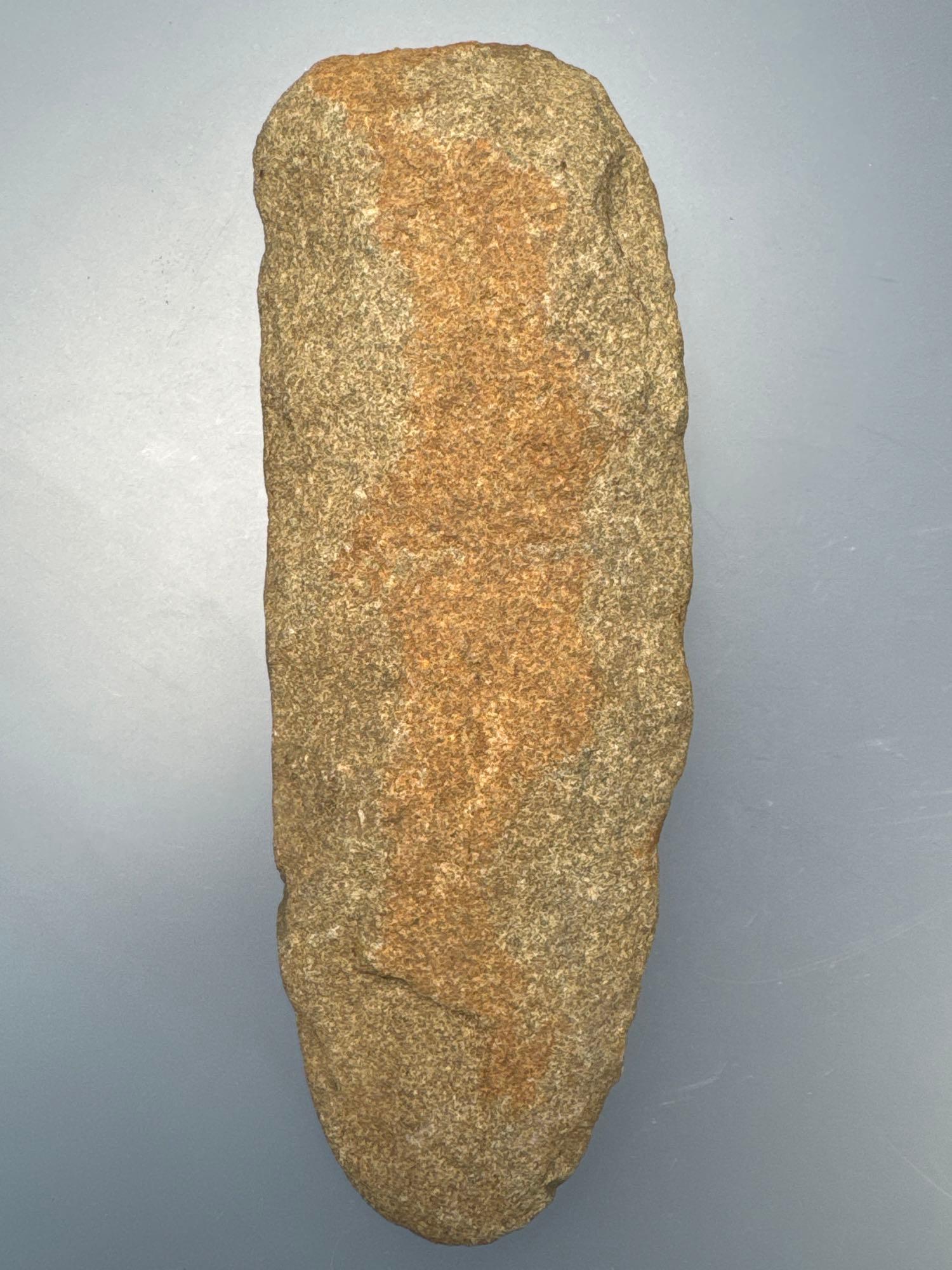 6 1/2" Soapstone Pick, Found along the Susquehanna River in PA, Ex: Kauffman Collection