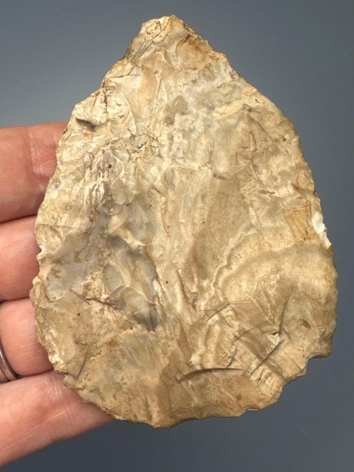 3 1/2" Chert Blade, Nice Condition and Form, Found in New York