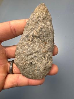 4" Quartzite Blade, Found in Berks Co., PA, Ex: Kauffman Collection