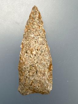 2 1/4" Late Paleo/Early Archaic Point, Chert, Found in Missouri, Ex: Kauffman Collection