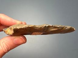 Pair of Onondaga Chert Blades, Found in Eastern, NY, Longest is 3 3/4", Ex: KO Palmer, Ex: Dave Summ