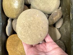 Large of Pitted Hammerstones, Pick Up Only, Found in New York, Ex: Dave Summers Collection