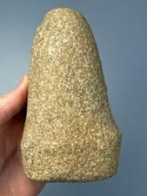 Impressive 5" Bell Pestle, Flat Edge, Great Condition, Found in Ohio, Ex: Bob Sharp, Walt Podpora