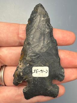 Superb 3" Coshocton Thebes, Found in Schuylkill Co., PA, Ex: Walt Podpora, AW Gimble Collections