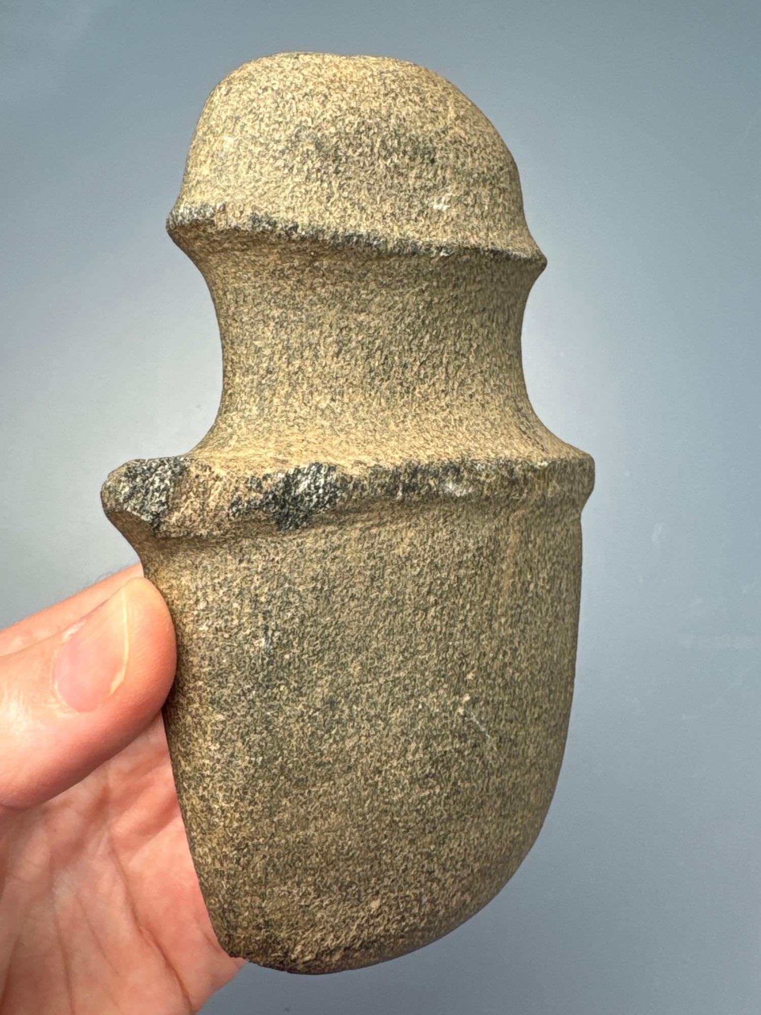 RARE Raised Ridge Trophy Axe/Deptford Variant, 5", Found in North Carolina, Ex: Robert Bouren