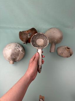 NICE Lot of 5 Anasazi Ladles, Great Restoration Candidates as they are Missing Pieces, Arizona